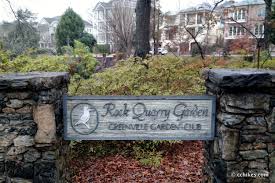 visit rock quarry garden near downtown