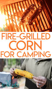 amazing corn on the cob over a cfire