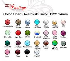 Genuine Swarovski Crystal 1122 Cut Size 14mm With The Guarantee Of The Swarovski Quality