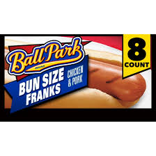 ball park clic bun size hot dogs 15