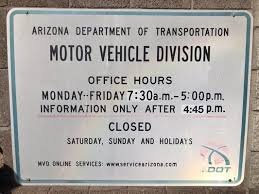 arizona motor vehicle division 1452 n