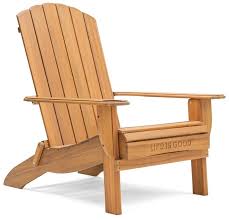 solid wood folding adirondack chair