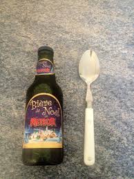 To open a bottle of wine without a corkscrew, you can use a serrated knife. How To Open Your Beer With A Spoon B C Guides