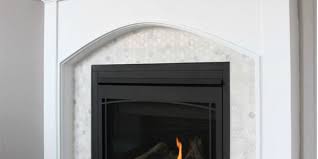 Beautiful Tiled Fireplace And Mantel Update