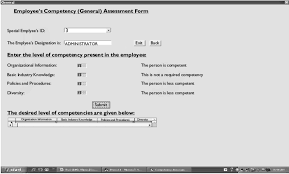 Competency General Assessment Form Download Scientific Diagram