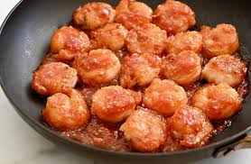 easy sweet and sour shrimp just a taste