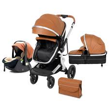 Steanny Baby Stroller 3 In 1 Pram