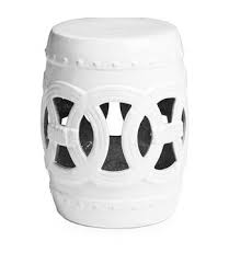 Ceramic Garden Stool Orientique