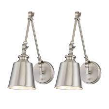 Trade Winds Swing Arm Wall Lamp 2 Pack