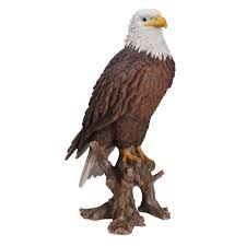 Stump Statue Eagle Statue Bald Eagle