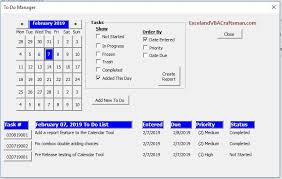 Excel Task List Manager Free Task Manager Tool