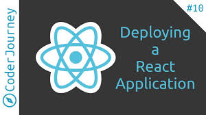 how to deploy a react application