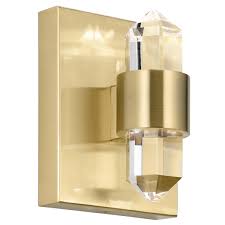 I am here to show you painting brass light fixtures is easier than you think! Arabella 3000k Led 2 Light Wall Sconce Champagne Gold Kichler Lighting