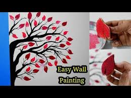 Painting Wall Art Ideas Easy D I Y Leaf