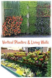 Vertical gardens and living walls make smart use of otherwise bare or unused outdoor spaces and create lima recommends patrick blanc's book, the vertical garden, for plant ideas and to select. Vertical Gardens Living Walls Green Wall Planters