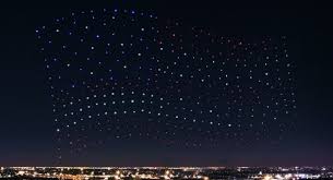 500 drones dançam no ar e fazem espetáculo de luzes e formas - Notícias - R7 Tecnologia e Ciência