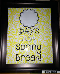 spring break countdown thehappyteacher