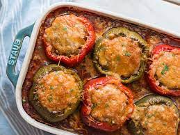 low carb stuffed bell peppers keto