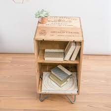 Reclaimed Wooden Wine Crate Furniture