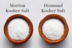 kosher salt vs sea salt vs table salt