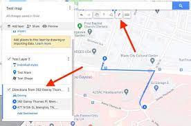 how to make custom routes in google maps