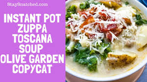 instant pot zuppa toscana soup olive