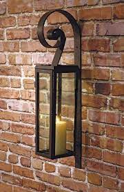 scroll candle sconce outdoor candle