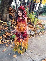 Autumn leaves costume