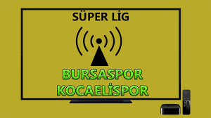 CANLI İZLE Bursaspor Kocaelispor TRT SPOR canlı maç izle - Siber Gazete