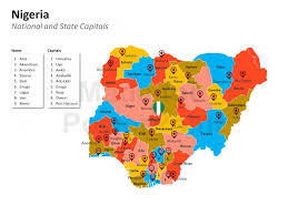 Custom Nigeria Map Download Editable Ppt
