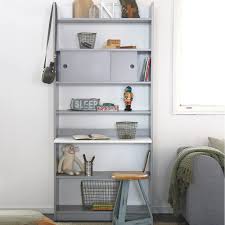 They are simple to build and easy to customize. Morris Bookcase With Fold Away Desk In Grey Coming Kids Cuckooland