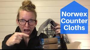 using norwex counter cloths