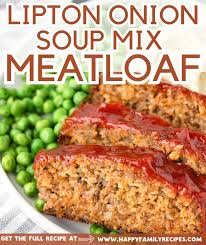 lipton onion soup meatloaf recipe