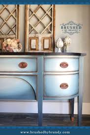 Acrylics, some sheens may absorb into. Smooth Blue Buffet Blue Chalk Paint Blended On Furniture Brushed By Brandy Furniture Paintin Diy Furniture Renovation Diy Furniture Decor Furniture Makeover