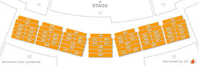26 Unmistakable Blossom Vip Box Seating Chart