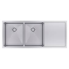 supply double bowl kitchen stainless