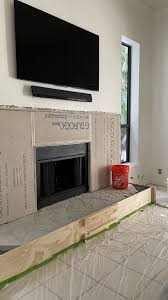Diy Fireplace Makeover From Old Stone