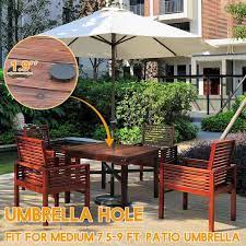 Patio Outdoor Dining Table Square