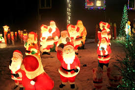 The Best Lighted Blow Mold Christmas Decorations