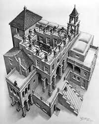 Ascending and Descending by M.C. Escher - Facts about the Painting