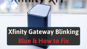 xfinity modem router blinking blue 5