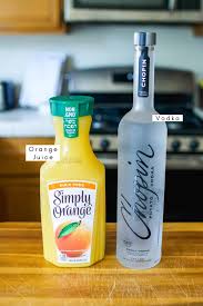 vodka and orange juice tail recipe