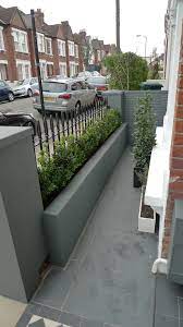 Grey Front Garden Wall Victorian