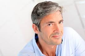 handsome 40 year old man stock photo