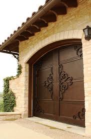 Spanish style wrought iron gates. Spanish Style Iron Garage Door Monarch Custom Doors