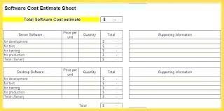 Free Job Estimate Forms Word Templates Form Sheet Template
