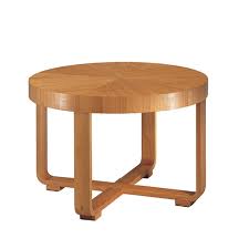 Coffee Table With Curved Cross Joined