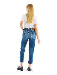 Tube Boyfriend Loose Dirty Natural Vintage - Woman | Tube Cycle Jeans