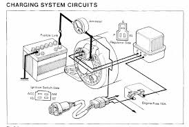 To be careful is the alternator wire to the battery and the charge light or volt gauge ( auto electrician can advise here ) starter motor will have to be changed to 12 volts and you will again have to get the replacement unit from an auto electrician as the bendix pitch. Diagram 4 Wire Alternator Wiring Diagram Full Version Hd Quality Wiring Diagram Cycle Diagrams Yannickserrano Fr