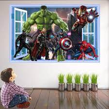 Avengers Superhero Wall Decal Sticker